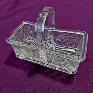 Vintage Double Salt Cellar / Trinket Dish